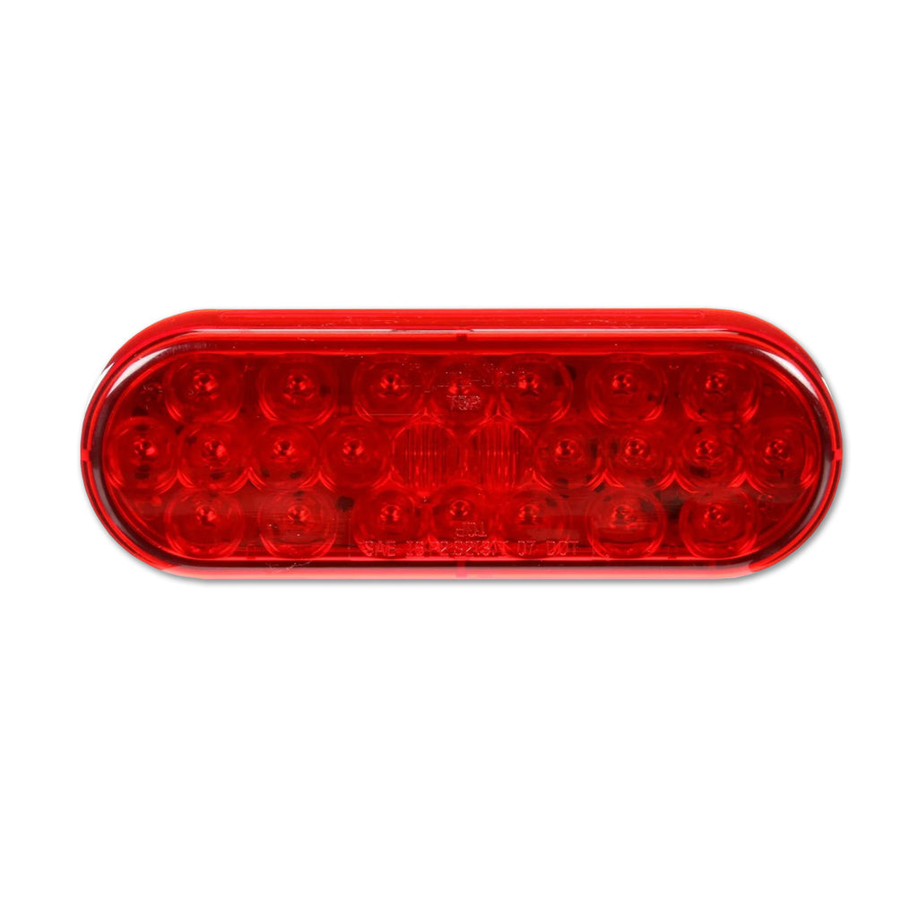 Oval LED Stop/Turn/Tail & Front/Park/Turn 24 Diode Pattern Lights