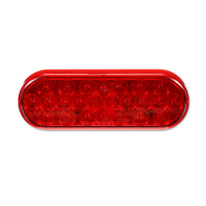 Oval LED Stop/Turn/Tail & Front/Park/Turn 24 Diode Pattern Lights