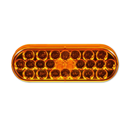 Oval LED Stop/Turn/Tail & Front/Park/Turn 24 Diode Pattern Lights - Berube's Truck Accessories