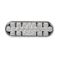 Oval LED Stop/Turn/Tail & Front/Park/Turn 24 Diode Pattern Lights