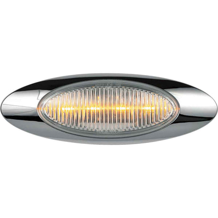 M1 LED 4" Oval Light with Chrome Housing