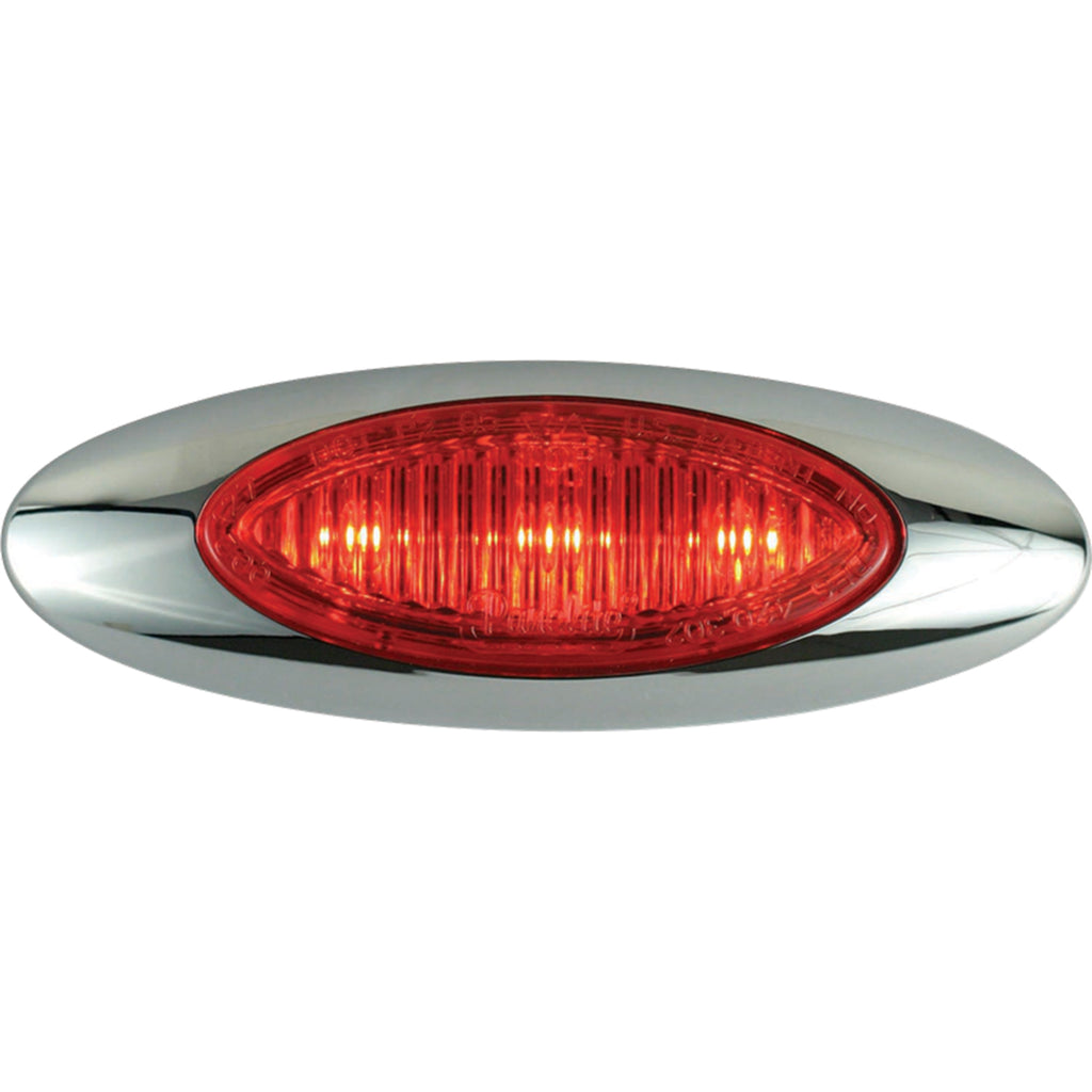 M5 LED 2.5" Oval Light with Chrome Housing