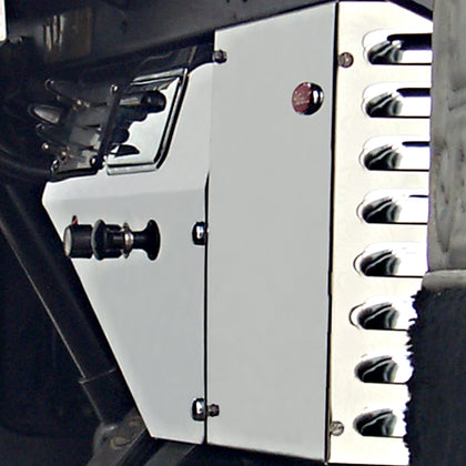 Peterbilt 359 Heater Cover w/ Louvers