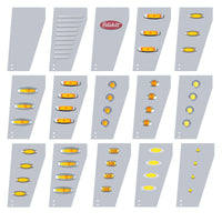 Peterbilt 359 Narrow Cowl Extensions