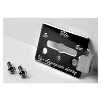 Peterbilt 359 Stainless Steel Switch Guard - Engraved