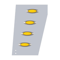 Peterbilt 359 Wide Cowl Extensions