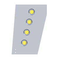 Peterbilt 359 Wide Cowl Extensions