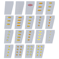 Peterbilt 359 Wide Cowl Extensions