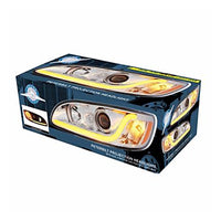 Peterbilt 337/386/387 Projection Headlight with Dual Function LED Light Bar