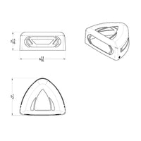 Peterbilt 379 LED Headlight Turn Signal Cover