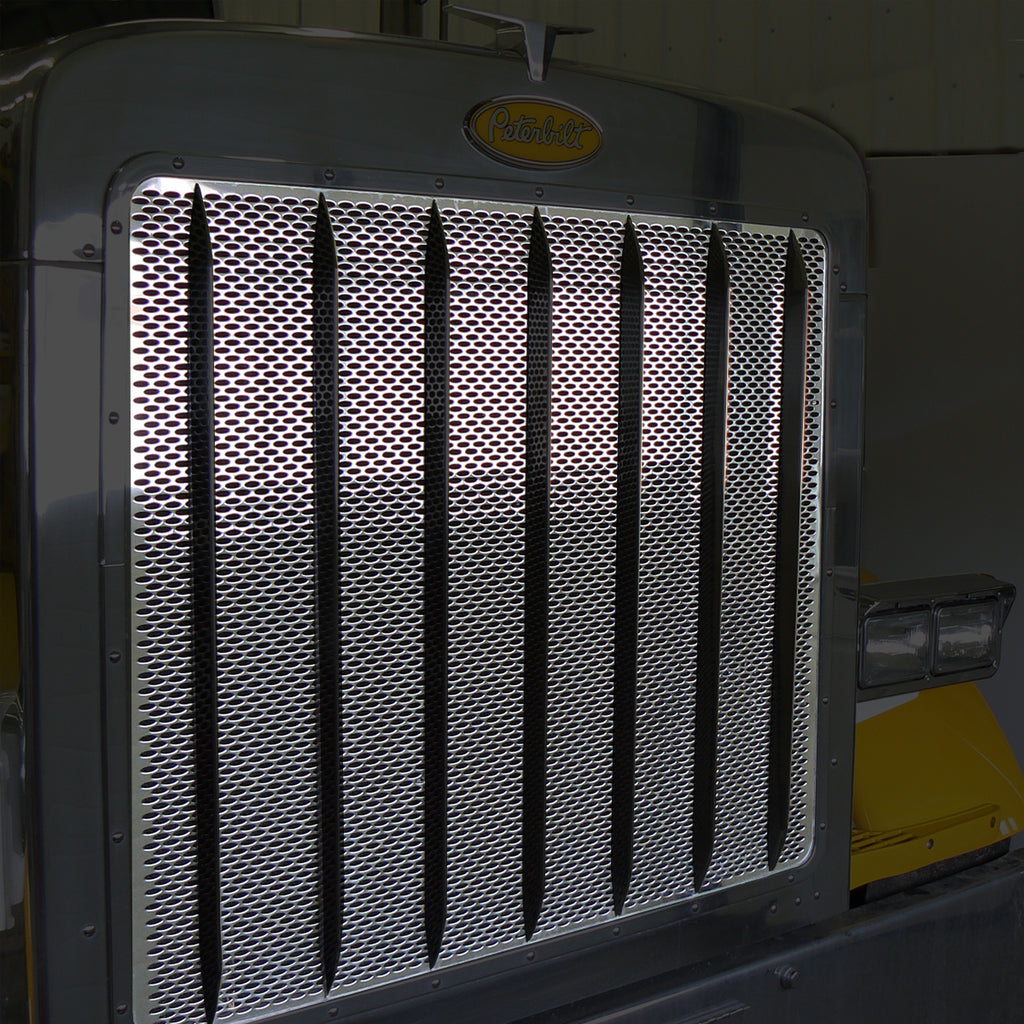 Peterbilt 379 Extended Hood Punched Grill