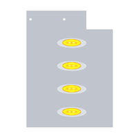 Peterbilt 379 Rectangular Cowl Extensions