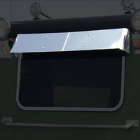 Roadwork's Peterbilt Sleeper Rear Window Visor - 37" x 20"