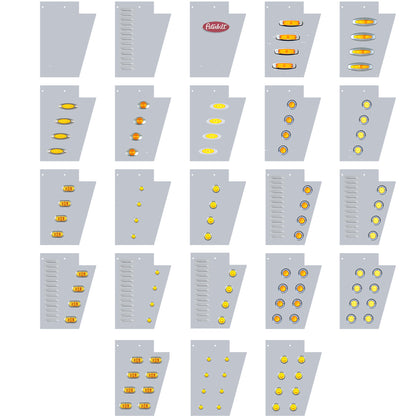 Peterbilt 379 Wide Cowl Extensions