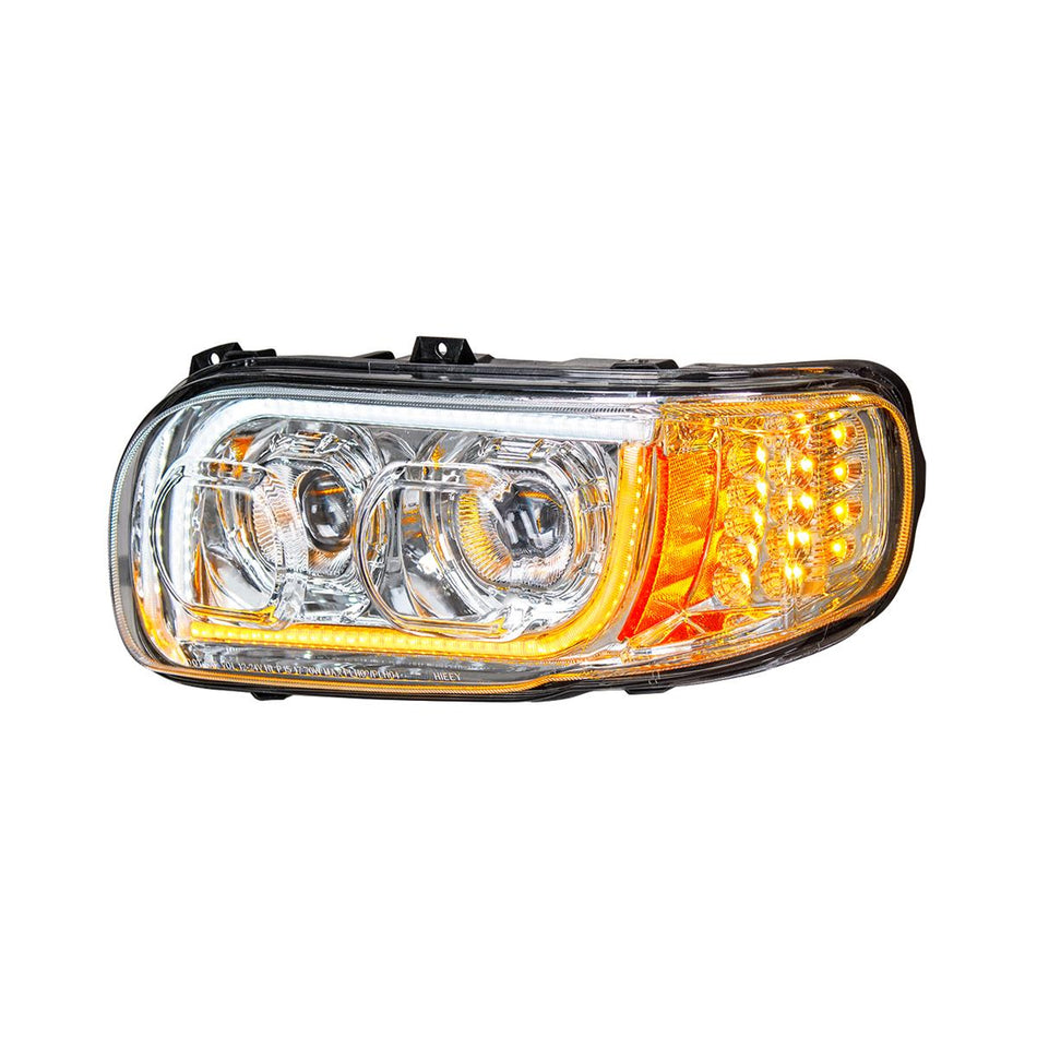 Peterbilt 388/389 High Power 100% LED Headlight - Berube's Truck Accessories