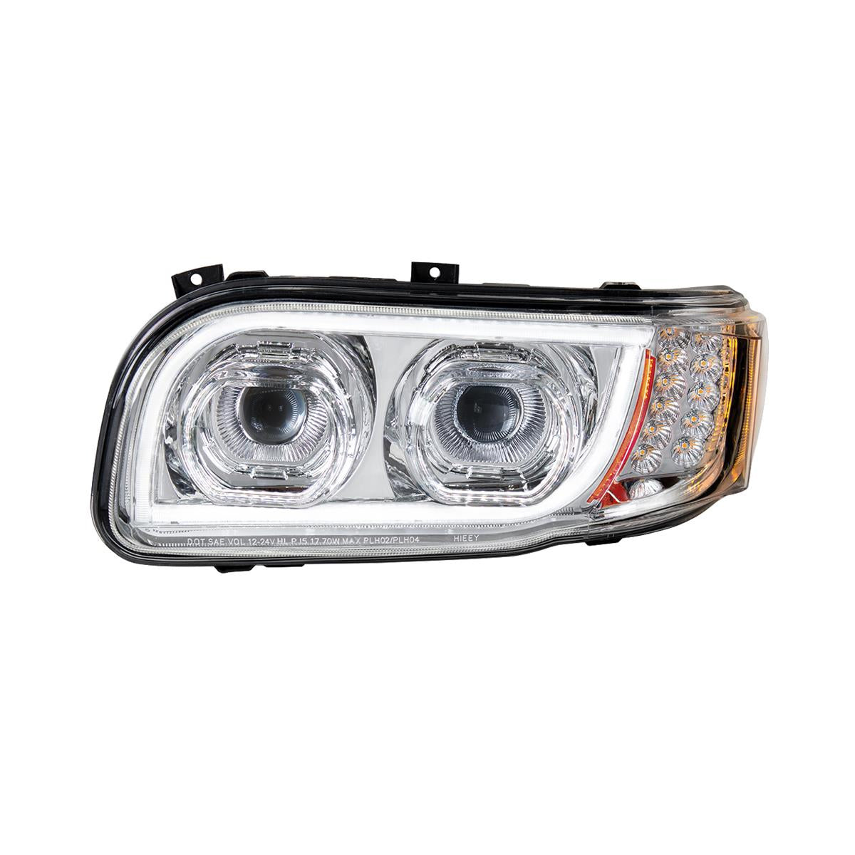 Peterbilt 388/389 High Power 100% LED Headlight - Berube's Truck Accessories