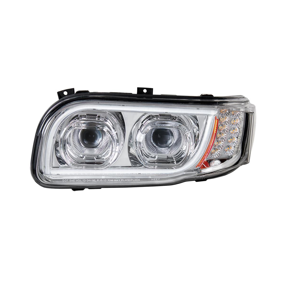 Peterbilt 388/389 High Power 100% LED Headlight - Berube's Truck Accessories