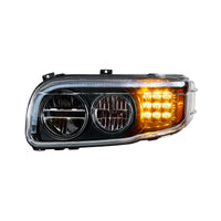 Peterbilt 388/389 LED Headlight w LED Turn Signals