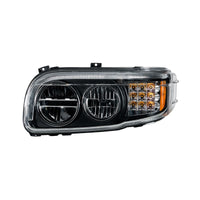 Peterbilt 388/389 LED Headlight w LED Turn Signals