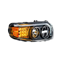 Peterbilt 388/389 LED Headlight w LED Turn Signals