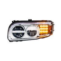 Peterbilt 388/389 LED Headlight w LED Turn Signals