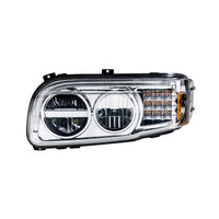 Peterbilt 388/389 LED Headlight w LED Turn Signals