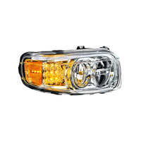 Peterbilt 388/389 LED Headlight w LED Turn Signals