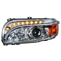 Peterbilt 388/389 Projection Headlight with LED Turn Light