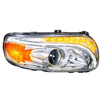 Peterbilt 388/389 Projection Headlight with LED Turn Light