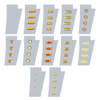 Peterbilt 388 Wide Cowl Extensions