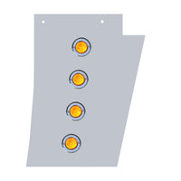 Peterbilt 389 Wide Cowl Extensions