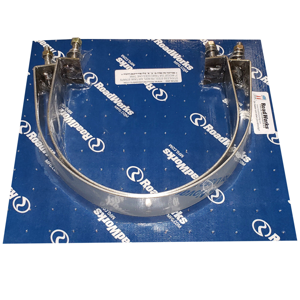 Peterbilt Stainless Steel Air Tank Straps