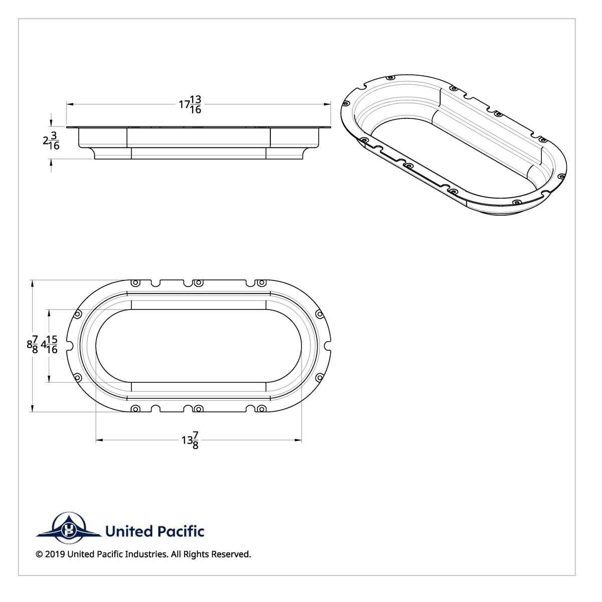 Peterbilt Interior View Window Trim