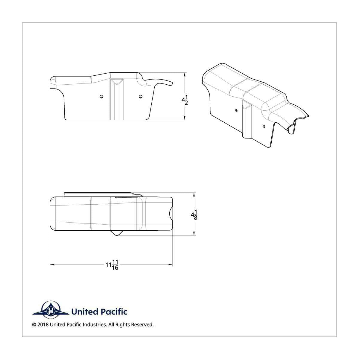 Peterbilt Mid Steering Column Cover