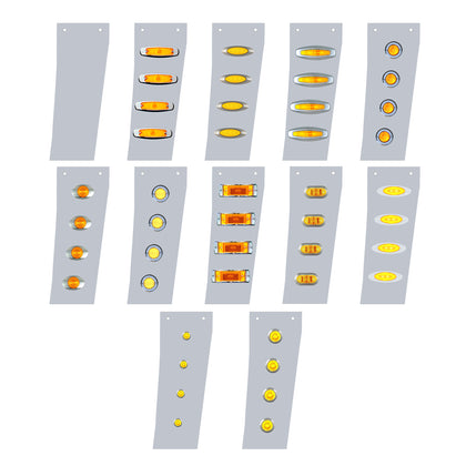 Peterbilt 388 Narrow Cowl Extensions