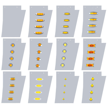 Peterbilt 389 Wide Cowl Extensions