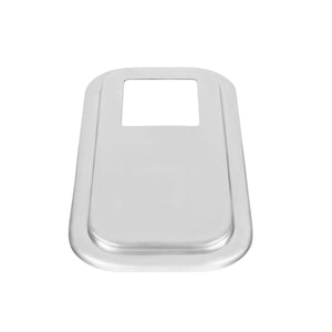 Peterbilt Stainless Shift Plate Cover - Extended Hood