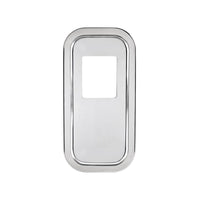 Peterbilt Stainless Shift Plate Cover - Short Hood