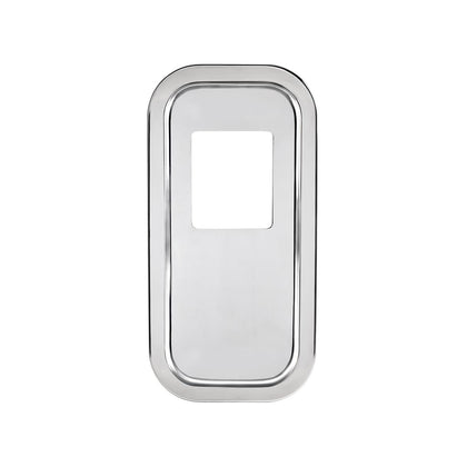 Peterbilt Stainless Shift Plate Cover - Short Hood