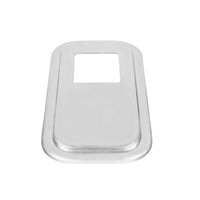 Peterbilt Stainless Shift Plate Cover - Short Hood