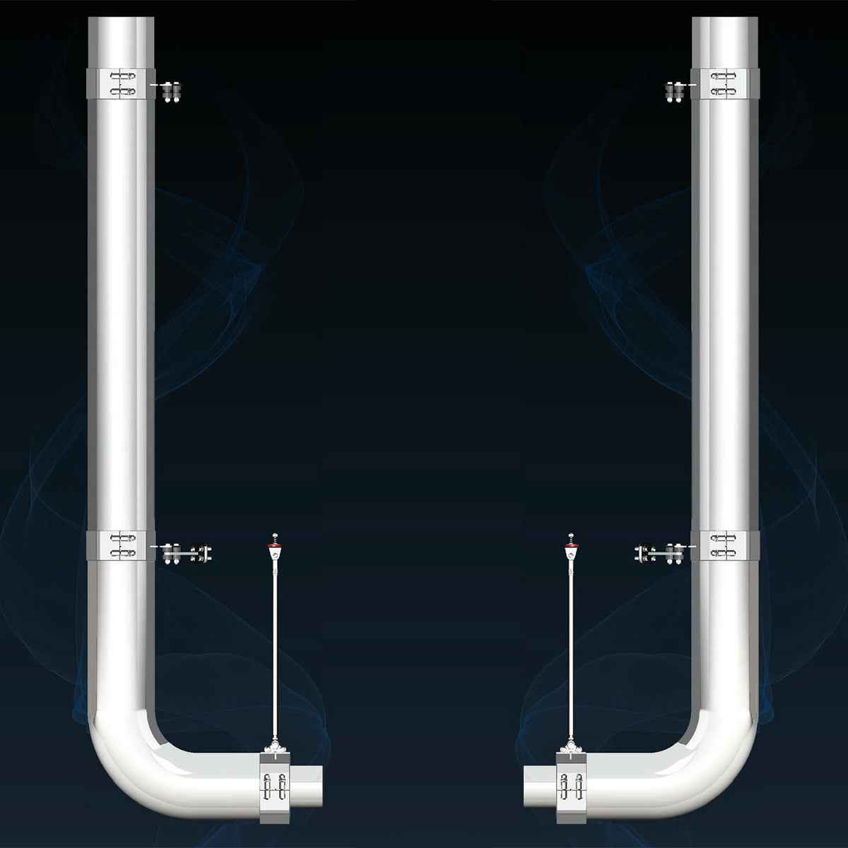 Peterbilt Exhaust Kits by DynaFlex