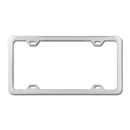 Plain Stainless Steel License Plate Frames