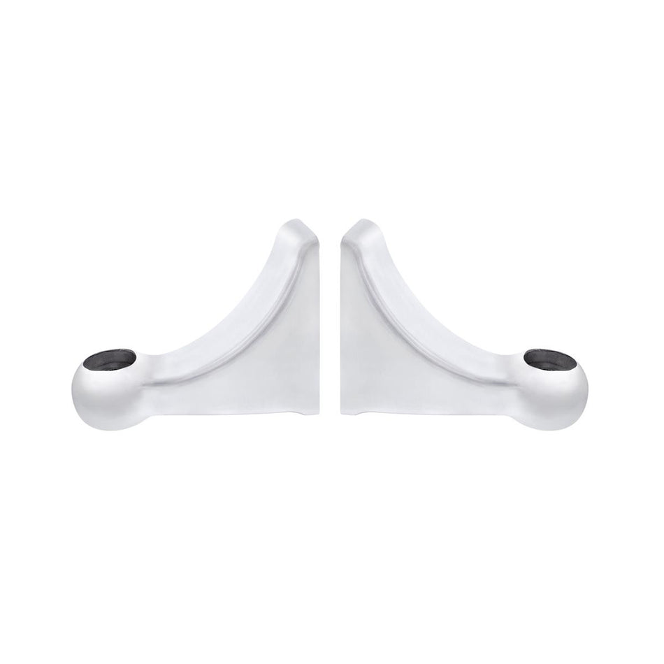 Polished L-Shape Headlight Brackets