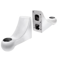 Polished L-Shape Headlight Brackets