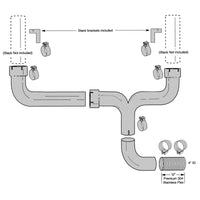 Powerflow Diesel Pickup “BIG RIG” Dual Stack Kits
