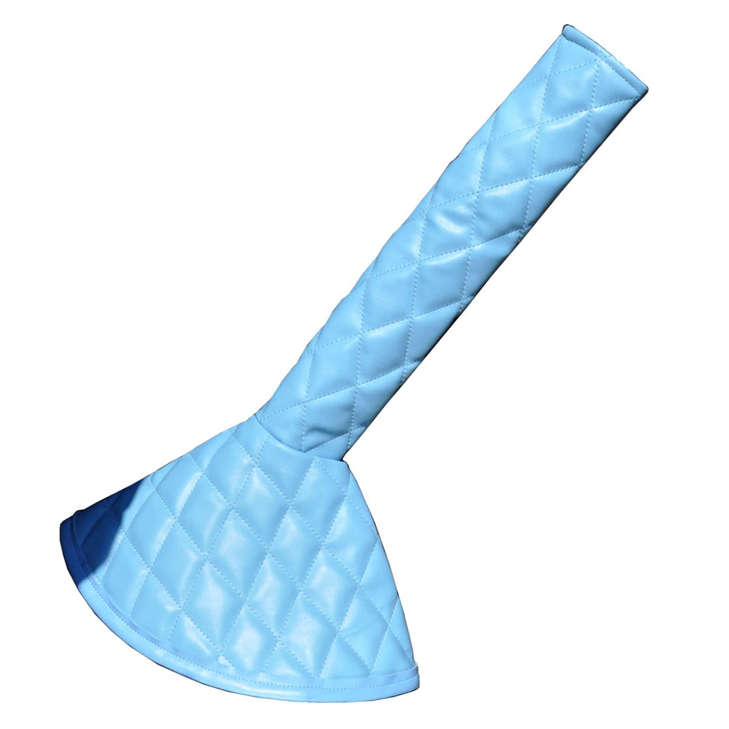 Quilted Vinyl Gear Shift Boot Covers by Robert James Berube's Truck