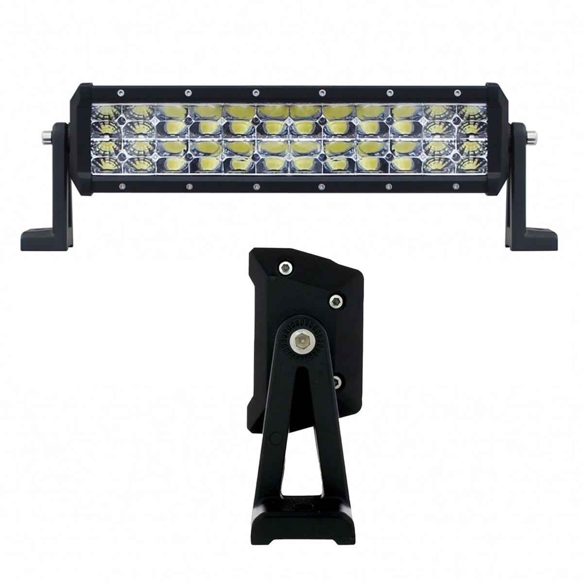 United Pacific Reflector Series - 4 Row LED Light Bar 8"
