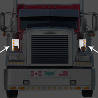 Roadwork's Freightliner Air Cleaner Light Bars - Front or Rear