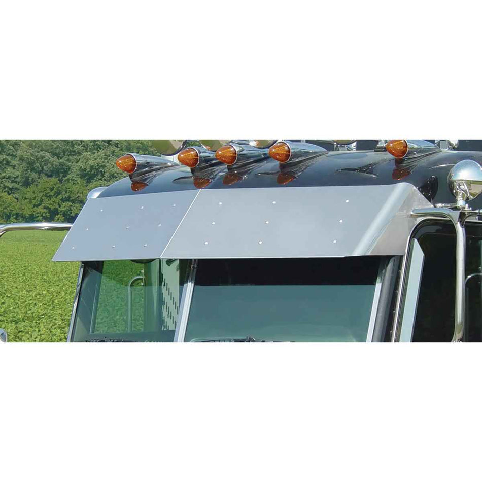 Peterbilt 379/389 14.5" Ultra Cab Drop Visor by Roadworks