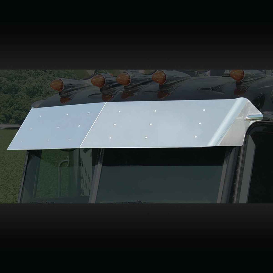 Peterbilt 379/389 14.5" Ultra Cab Drop Visor by Roadworks